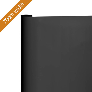 Wrapping | Paper 001 - Wrapping Paper Rolls - Wrapping Paper Counter Handi Roll Gloss Black (70cmx25m)