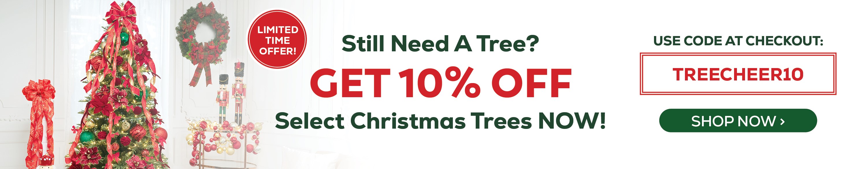 Xmas Tree Coupon Web Banner