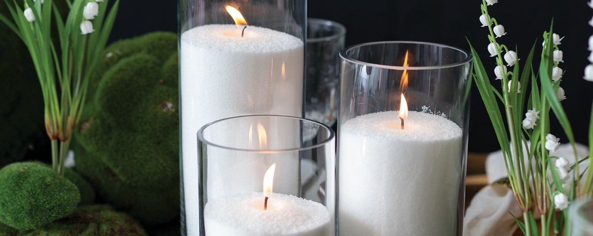 Event Decorating with Koch & Co® candle sand wax