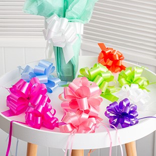 Ribbon Pull Bows Flowers Wedding Car Gift Wrap Hampers Ribbon Home