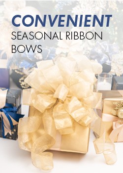 xmas ribbon bows