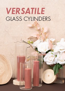 glass cylinders