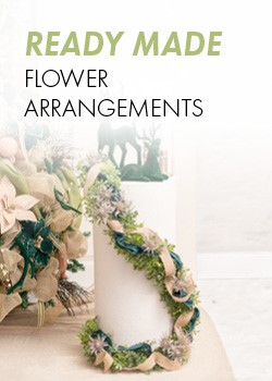 xmas flower arrangements