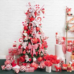 Bring the North Pole home this festive season with our Santa’s Workshop Christmas Tree. The epitome of candy cane-themed festivity, this vision of red and white is chock-full of swirly bonbons, nutcracker teddies, velvet-flocked hot air balloon ornaments, and so much more 🎄

If you would like to recreate this Candy Cane themed Christmas tree, please follow our DIY Projects by searching KI.2356.

.
.
#kochandco #kochinspo #christmastrees #candycanethemedtree