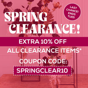 🤑 FINAL HOURS! EXTRA 10% OFF ALL CLEARANCE ITEMS! 🌸 HURRY! Ends 11:59PM AEST Tuesday 5th Nov. 🤑

Use coupon code: 𝐒𝐏𝐑𝐈𝐍𝐆𝐂𝐋𝐄𝐀𝐑𝟏𝟎

To claim this discount, simply apply the Coupon Code at the online checkout. Shop the sale now!

*T&Cs Apply.
.
.
.
#koch #kochandco #discount #coupon #couponing #couponcommunity #christmasiscoming #clearance #clearancesale #couponingcommunity