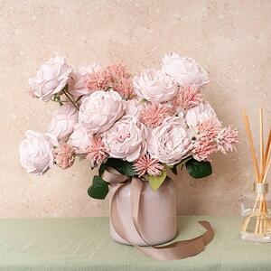 Our Blush Pink Cabbage Rose Bouquet features lush layered petals that create a captivating display perfect for any occasion. 

This elegant bouquet is ideal for adding a touch of sophistication and beauty to your home, wedding, or special event.

This bouquet features ten flower heads, each 9cm in diameter. Standing at a total height of 45cm, this product is sold individually.

Available also in Peach and White.

ITEM: 477651LP
.
.
#kochandco #kochinspo #cabbageroses #homedecor