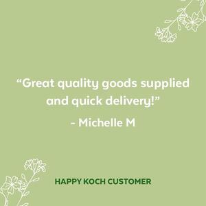 If there is anything we can do to help, please reach out to us on the phone at 1300 555 624 or via email at info@koch.com.au.
.
.
.
#kochandco #review #reviews #customerreview #customerreviews #happycustomer #happycustomerhappyus #customerservice #sharethelove