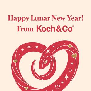 🏮 Happy Lunar New Year! 🐍

Wishing you great happiness and prosperity, from the team at Koch & Co.
.
.
.
#kochandco #koch #lunarnewyear #lunarnewyear2025 #YearOfTheSnake #chinesenewyear #ChineseNewYear2025