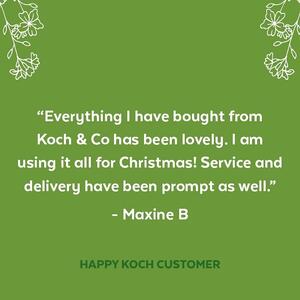 If there is anything we can do to help, please reach out to us on the phone at 1300 555 624 or via email at info@koch.com.au.
.
.
.
#kochandco #review #reviews #customerreview #customerreviews #happycustomer #happycustomerhappyus #customerservice #sharethelove