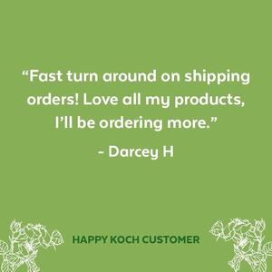 If there is anything we can do to help, please reach out to us on the phone at 1300 555 624 or via email at info@koch.com.au.
.
.
.
#kochandco #review #reviews #customerreview #customerreviews #happycustomer #happycustomerhappyus #customerservice #sharethelove