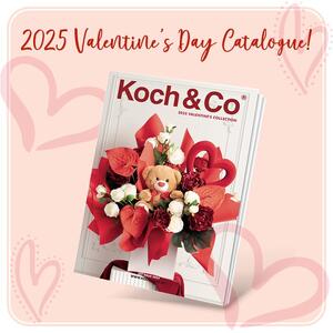 💘👼 Get inspired with new gifting and styling ideas with our Valentine’s Day Collection 2025 Big Book!

With 160+ pages of NEW Valentine's Day wrap, balloons, soft toys, and more to explore, this lookbook is bursting with romantic floral and gifting ideas!

Start browsing and preparing now via the link in our bio.
.
.
.
#koch #kochandco #valentinesday #valentinesday2025 #valentines2025 #kochcatalogue #kochinspo #catalogue