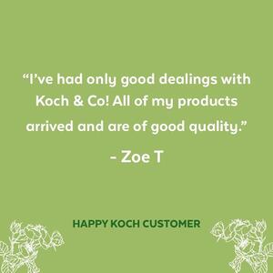 If there is anything we can do to help, please reach out to us on the phone at 1300 555 624 or via email at info@koch.com.au.
.
.
.
#kochandco #review #reviews #customerreview #customerreviews #happycustomer #happycustomerhappyus #customerservice #sharethelove