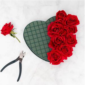 This Strass Wet Floral Foam Large Heart has a removable plastic guard bowl and suction cups on the base. 

Ideal for Valentine’s Day, engagements, weddings, and funeral tributes, this product offers a convenient means for the creation of a classic floral decoration.

This product measure 32.5cm at its widest point, and is sold individually.

SKU: 66450ST
.
.
.
.
.
.
#kochandco #kochinspo #heartfloralfoam #strassfoam #floralfoam #diyfloral #valentinesdayideas #valentinesdayflowers