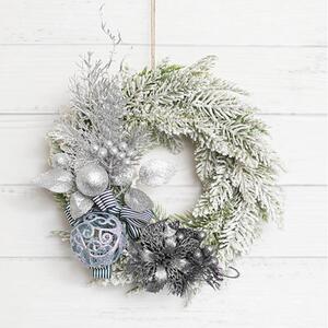 The crisp clean shades of this Snow White Flocked Pine Christmas Candle Holder Wreath instantly create a Winter Wonderland feel. Can be displayed bare as is, or you could add some embellishments like baubles, Christmas florals and ribbons to match your Christmas decor. 

This wreath is ideal for Christmas tablescapes, place a candle in the middle as a festive centrepiece or you can place them around your home to create a charming ambience for your Christmas displays. 

They will look stunning on your front door as a welcoming wreath or hung over your fireplace or walls.

The snow flocked wreath is made from PVC. Comes with twine ready to hang. Measures 33cm in diameter.

SKU: 33009078WH
.
.
#kochandco #kochinspo #christmaswreaths #christmastablescape #wreathdecor #whitechristmasdecor