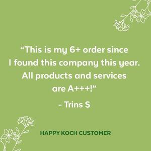 If there is anything we can do to help, please reach out to us on the phone at 1300 555 624 or via email at info@koch.com.au.
.
.
.
#kochandco #review #reviews #customerreview #customerreviews #happycustomer #happycustomerhappyus #customerservice #sharethelove