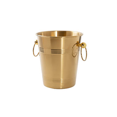 Ice Buckets - Titanium Champagne Ice Bucket 5L Gold (22.5cmH)