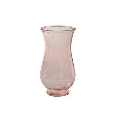 C Glass Vases - Recycled Style Glass Vases - Glass Country Sabrina Vase Nude (12Dx22.5cmH)