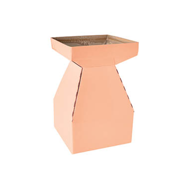 Vase Box - Flower Bouquet Classic POD Med Pack 5 Blush (17.5x17.5x27cm)