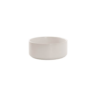 Florist Flower Pots - Ceramic Modern Bowl Matte White (15.3x6.2cmH)