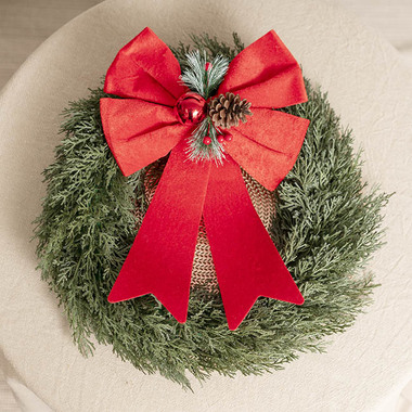 Gift Seasonal - Christmas Wreath - Cypress Pine Wreath Green (45cmD)