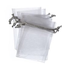Tools, Medium Organza Fabric Bags, 15.5cm x 10cm, Available in 12 Colo -  Butterfly Beads and Jewllery