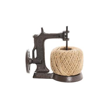 Gift - Premium Gifts & Premium and Corporate - Jute String Ornamental Holder Sewing Machine (16x14.5cmH)