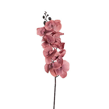  - Phalaenopsis Orchid 9 Head Vintage Pink (13cmDx95cmH)