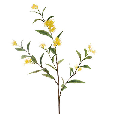 Real Touch Australian Native Flowers - Real Touch Eucalyptus Ficifolia Gum Spray Yellow (110cmH)