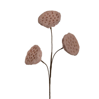 Gift AF - Other Artificial Flowers - Lotus Pod Spray Dusty Pink (63cmH)