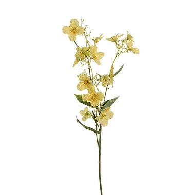 Gift AF - Other Artificial Flowers - Raspberry Flower Spray Yellow (65cmH)