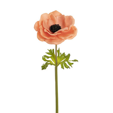 Gift AF - Other Artificial Flowers - Anemone Flower Stem Peach (14cmDx57cmH)