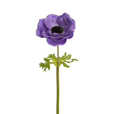 Gift AF - Other Artificial Flowers - Anemone Flower Stem Purple (14cmDx57cmH)