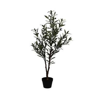 Artificial Indoor Trees - Real Touch Artificial Olive Tree Green (120cmH)