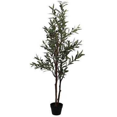 Artificial Indoor Trees - Real Touch Artificial Olive Tree Green (160cmH)