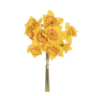 Gift AF - Other Artificial Bouquets - Daffodil Bunch x 9 Heads Yellow (40cmH)