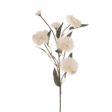 Gift AF - Other Artificial Flowers - Dianthus Flower Spray Ivory (75cmH)