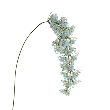 Artificial Babys Breath - Gypsophila Babys Breath Draping Spray Soft Blue (100cmH)