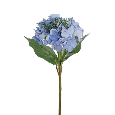 Gift AF - Artificial Hydrangeas - Budding Real Touch Hydrangea Stem Majorelle Blue (18Dx70cmH)