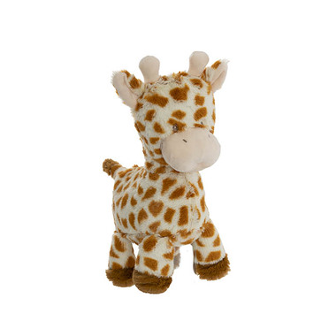 Jungle Animal Soft Toys - Georgie Giraffe Plush Soft Toy Tan Orange (27cmST)
