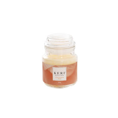 Candles - Scented Candle Jars & Containers - Scented Candle Bubble Jar Champagne Rose (6Dx8.5cmH 90g)