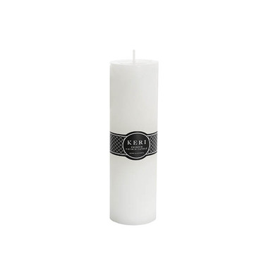 Pillar Candles - Event Flat Top Pillar Candle 78HR White (7x15cmH)