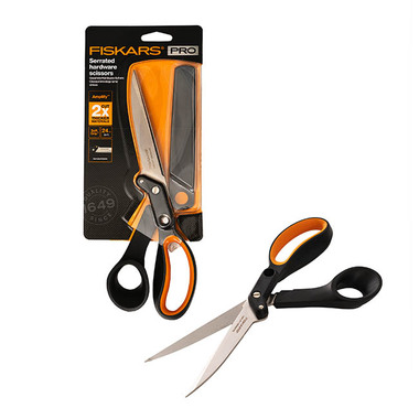 FA Cu - Fiskars Scissors & Cutting Tools - Fiskars Florist & Garden Serrated Premium Scissor 18cm