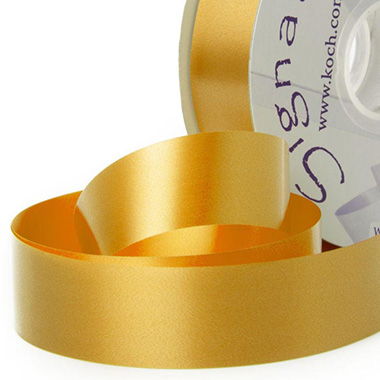 Poly Tear Ribbon - Tear Ribbon Florists Hampers Gifts Yellow (30mmx91m)