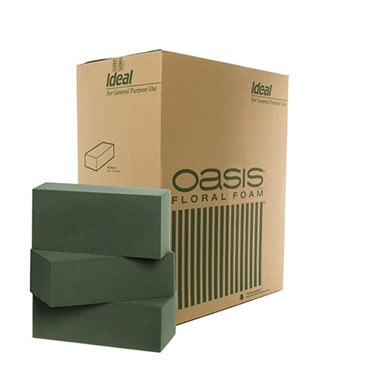Oasis Wet Brick Floral Foam - Premium quality - Pack 1, 2, 4, 8