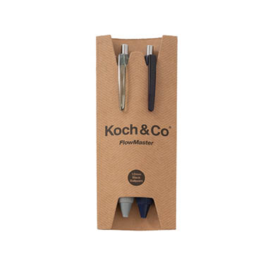 Gift - Premium Gifts & Premium and Corporate - Koch FlowMaster Ballpoint Pen Pack 2