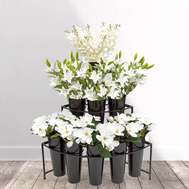 artificial flower display