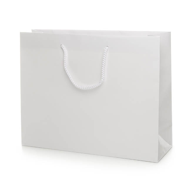 extra large white gift bags