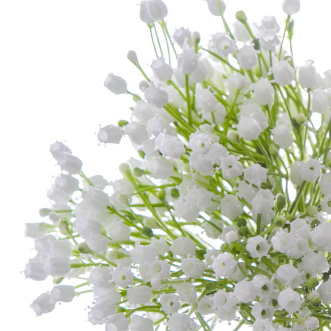 Lily of The Valley Bunch White (24cm)